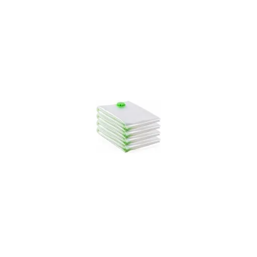 4 Pack XL Vacuum Storage Bags for Clothes Quilts and Bedding, 120 x 100cm