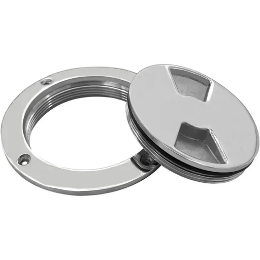 4 Inch 316 Stainless Steel Round Deck Plate Marine Yacht Hardware Fitting