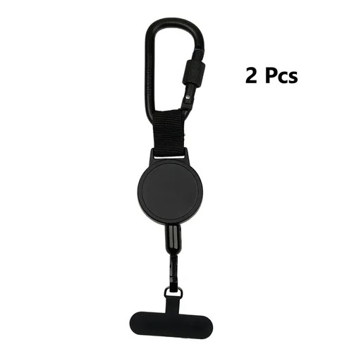 2 Pack Large Nut Carabiner Anti-Theft Phone Holder, Outdoor Dual Phone Hanger Buckle Set, Value Pack Phone Mount Clip, Nice Christmas Present
