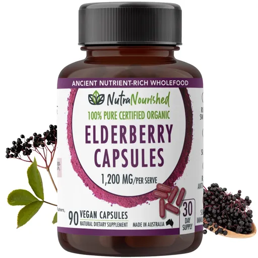 Organic Elderberry Capsules