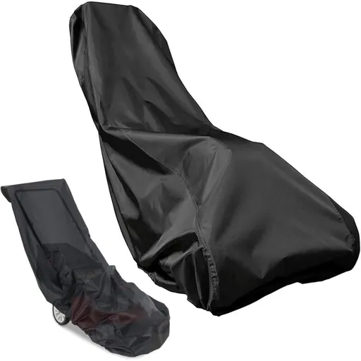 Lawn Mower Cover, 210D Oxford Cloth Heavy Duty Waterproof Lawn Mower Cover For Outdoor/Indoor With Drawstring And