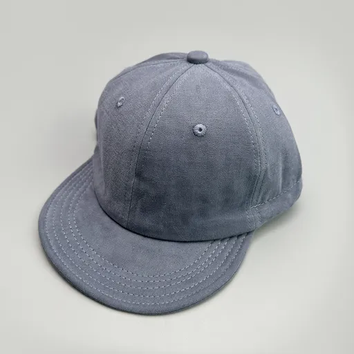 Gray Minimalist Baseball Cap - Unisex Retro Streetwear Hat
