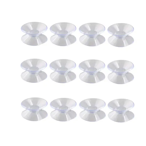 12PCS-Double Sided Suction Cups For Glass Table Top,To Keep The Glass Table Top From Sliding,Glass Table Top Bumpers,Glass Table Top