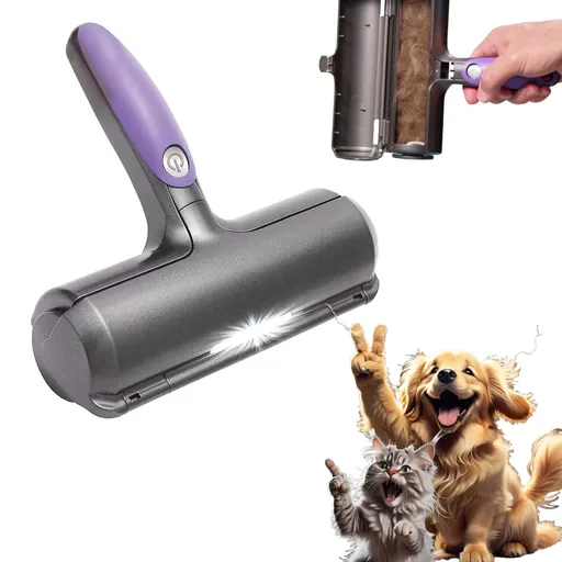 Generic Sonic Technology Pet Hair Removal Roller for Any Home SurfaceDog and Cat SelfCleaning Fur Daddy with Adhesive
