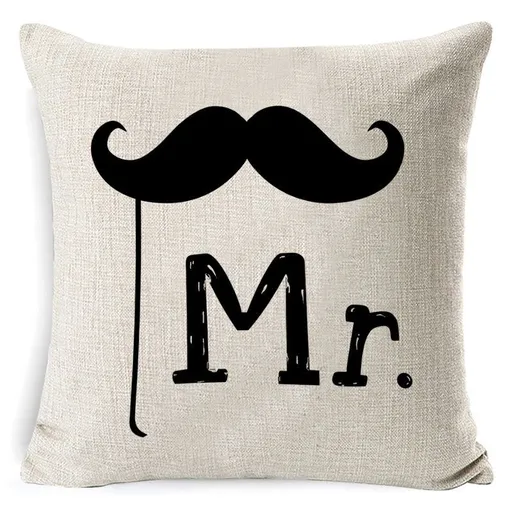 4 pcs Pillowcase 18x18 Double Side Printed Pillow Shams Cotton Linen Throw Pillow Covers Cushion Cover for Sofa decor