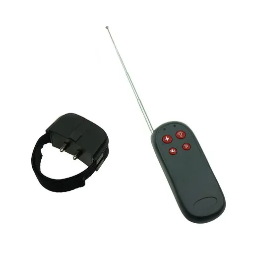 House Of Dasein Electric Shock Cock Ring Vibrator Bdsm Electro Bondage - Black