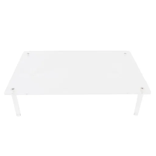 Acrylic Laptop Stand Multipurpose Desktop Office Shelf Laptop Riser for TV Computer 3.3in