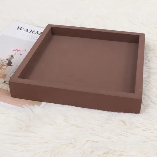 Thickened Plastic Coffee Garden Tray with Leakproof Design for Home and Outdoor Use