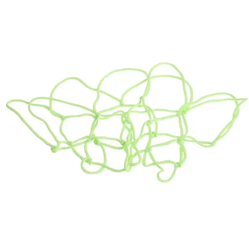 Green Nylon Basketball Net, Easy Install Replacement Hoop Net for Indoor and Outdoor Sports Use