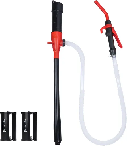 Portable Power Siphon Pump for Gas, Battery Operated Fuel Transfer Pump, 3.5GPM Flow, Diesel Oil Extractor - Ideal Gasoline Transfer Pump