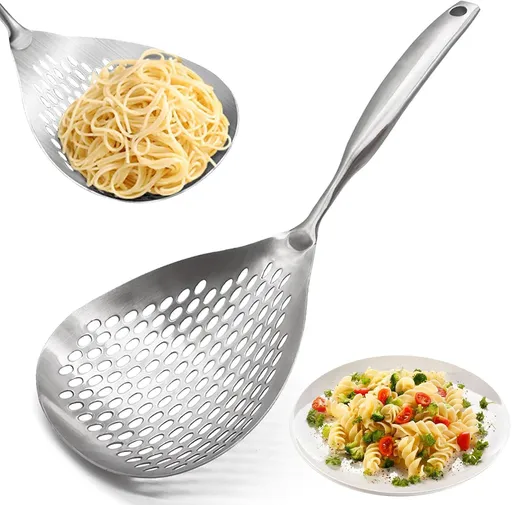 304 Stainless Steel Spider Strainer for Frying, 38 cm