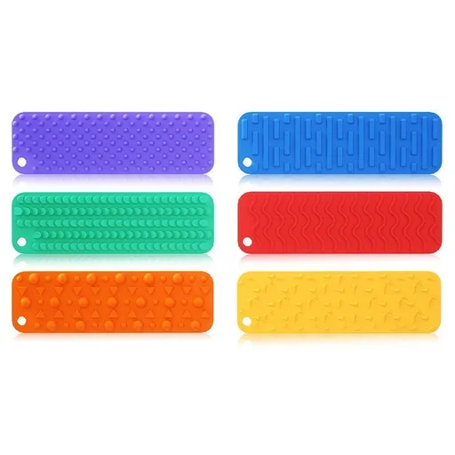 Long strip suction cup toy - 6 pieces