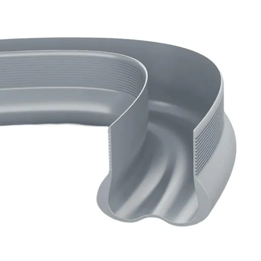 2 Pieces Foam Door Draft Stoppers, Thick Weather Seal Strips for Interior and Exterior Doors to Block Draughts, Noise and Cold Air, Grey
