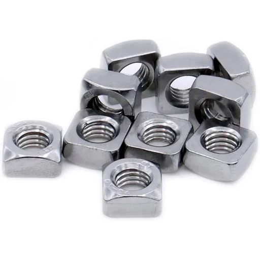 Square Nut M8 (8Mm) (Chamfered) – Stainless Steel (A2) (Pack Of 20)