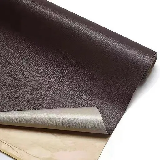 2X Self Adhesive Leather Repair Patches Kit for Sofa Couch Auto Interior Use - Brown