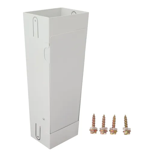 Rainwater Collection System 3x4in Downspout Water Diverter Connector System for Lawn Garden