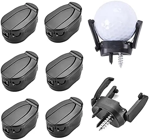 pcs Golf Ball Picker, Foldable Golf Ball Picker Claw Suction Cup Put On Putter Grip