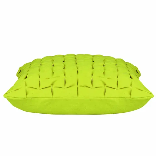 Flux Mustard Yellow 3D Textured Cushion Cover