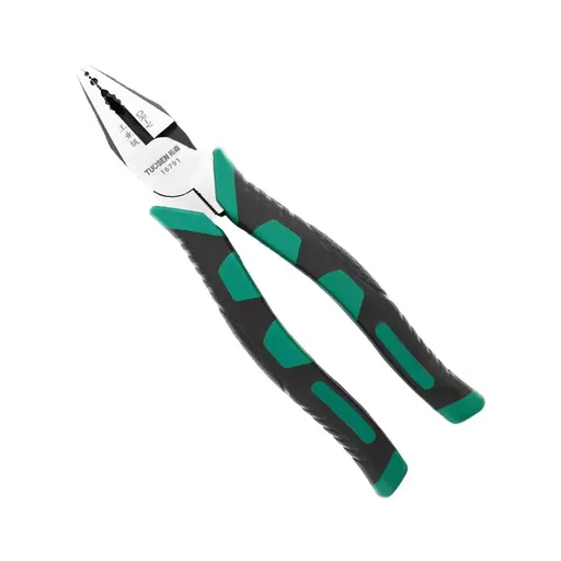 Labor-Saving Multi-Functional Tiger Pliers Flat Needle-Nose Diagonal Wire Pliers - Wire cutters-7inch