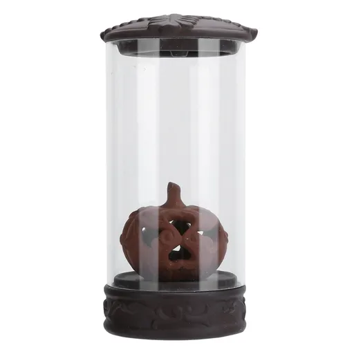 Delicate Incense Burner with LED Colorful Light Hand-Made Craft Decor for Home Office YogaPumpkin Styling