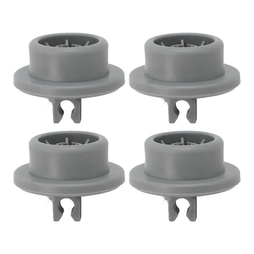 4PCS Dishwasher Lower Rack Wheels for Neff 165314 Lower Basket Rail Replacement Roller