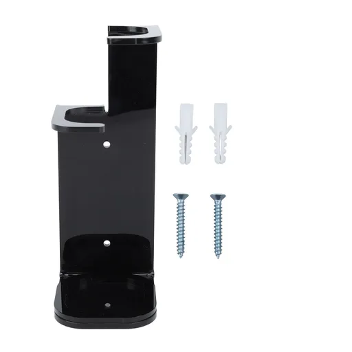 Lightsaber Wall Mount Stand Acrylic Stable Wall Mounted Lightsaber Display Rack for Home Bedroom Black