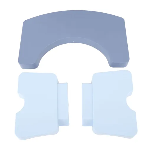 Foldable Toilet Potty Stool PP Portable Squatting Potty Foot Stool for Healthy Gifts Travel Blue