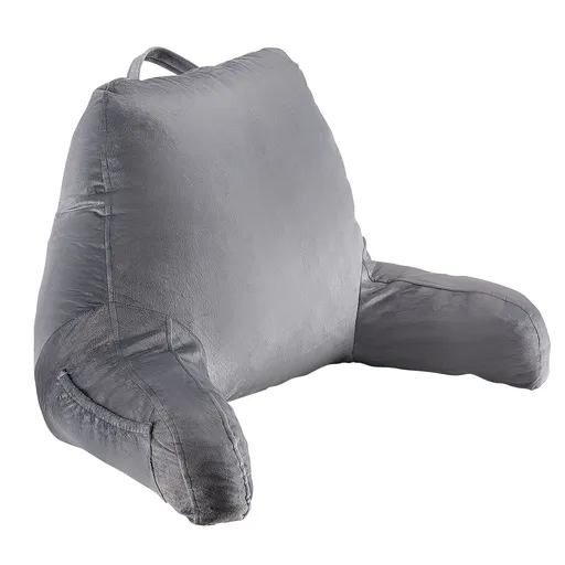 Reading Pillow Standard Size Bed Pillow with Shredded Memory Foam Washable