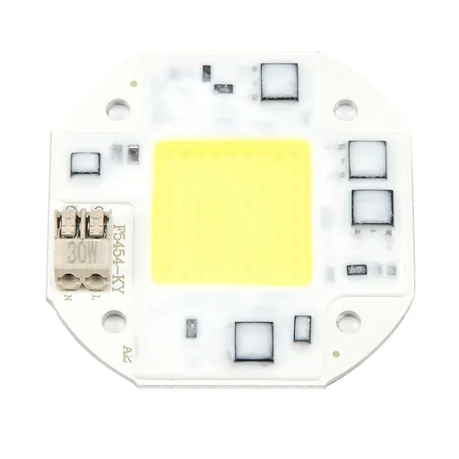 AC100-260V 30W Cold White High Power Integrated Chip Light Source COB Bead Spotlight Bulb