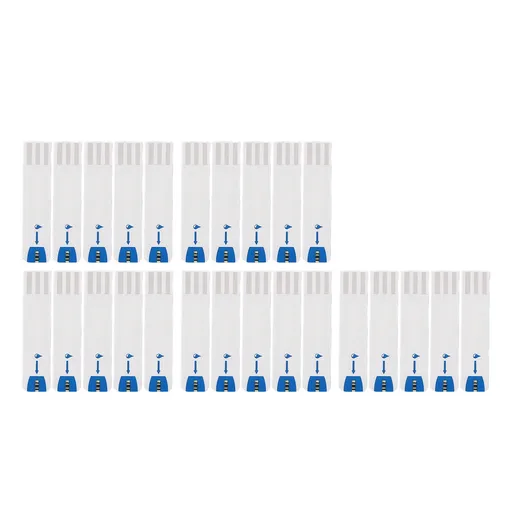 25pcs Blood Glucose Test Strips Home Use Accurate Diabetic Test Strips for Blood Sugar Monitor Self Glucose Testing