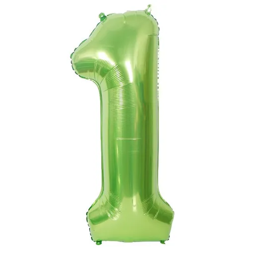40 InchNumber 1 Helium Balloons, Foil Big Number Balloons for Birthday Party Anniversary Supplies Decorations
