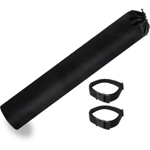 Jumbo Rug Storage Bag with 2 Buckle Straps for Tying, Large Drawstring Carpet Bag for Rugs up to 10×14 Ft, Rug Shipping Bags for Rug Moving Storage(28×142 Inch)