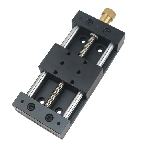 Linear Stage Actuator Aluminium Alloy Sliding Table Linear Actuator with Base Manual Linear Rail Guide for Mechanical Engineering