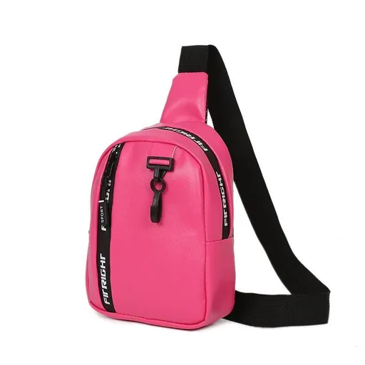 Women's Versatile Crossbody Bag, Rose Red