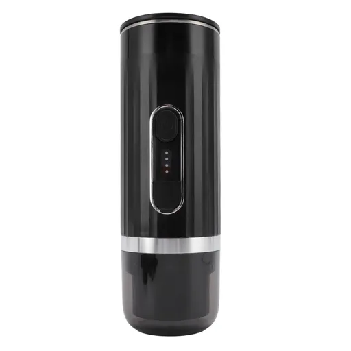 Portable Coffee Machine Mini Rechargeable Electric for Car Travel Camping Home Outdoor Use Black
