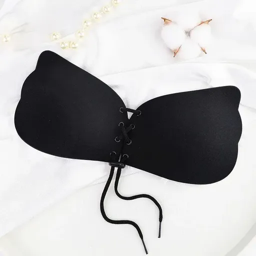 Strapless Backless Invisible Bra Push Up Stick On Silicone Lingerie Adjustable