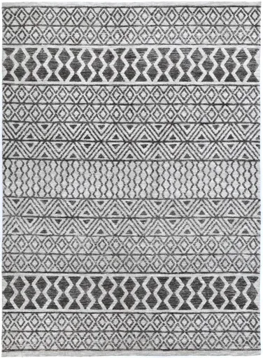 Rug Amritsar Plush Polyester 240x330 Grey