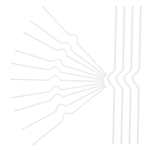 100pcs White Iron Calendar Hangers for School and Office Use, Easy Page Flipping, and Convenient