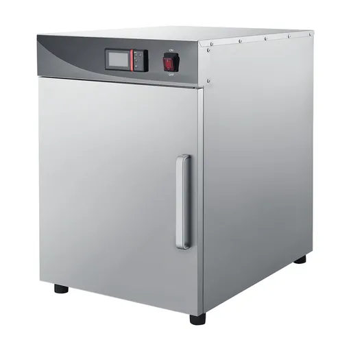 Electric Hot Box Food Warmer, 4-Tier Commercial Warming Cabinet with Water Tray, Single-Door and Adjustable Shelves, Stainless Steel Food Warmer Cabinet, for Restaurant, Kitchen, Pizza, Chicken