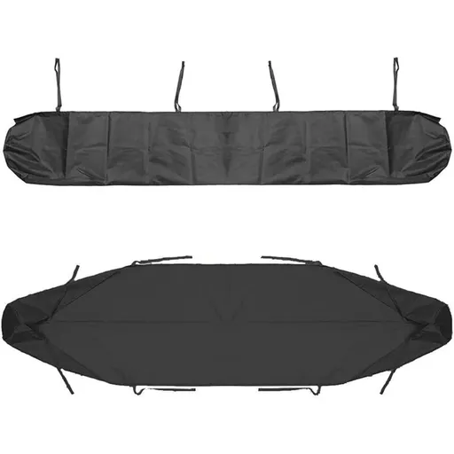 Protective Bag for Awning, Dustproof Protective Cover for Patio Awning, Black Storage Cover for Patio Awning, Waterproof Winter Protection, 3 m