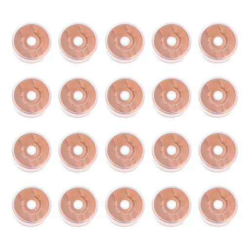 20mm Transparent Vial Caps for 10ml Bottles - Squeeze Bottle Sealing Caps for Ketchup and Empty Vials