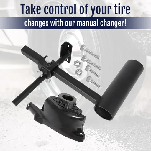 Manual Tire Changer Duck Head Modification Welded Kit Tire Changer Machine Tool Compatible with Most Car Wheels