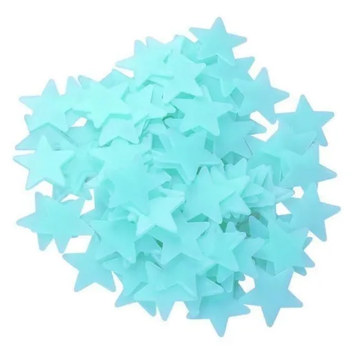 Hod Health & Home Glow In The Dark Stars - Blue