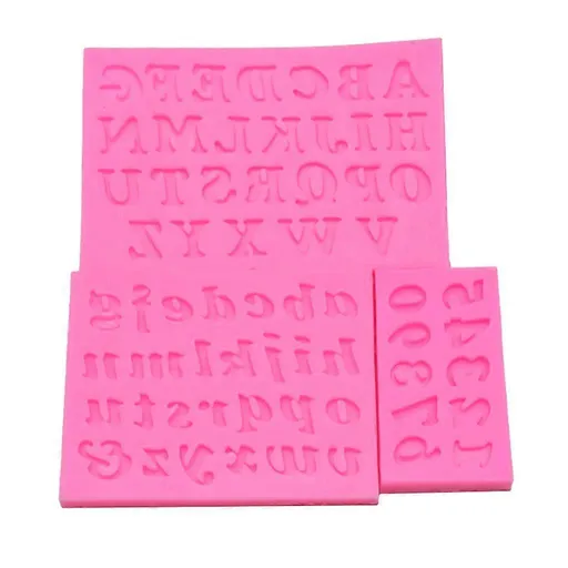 3pcs Letter and Number Pendant Message Resin Mold Epoxy Resin Jewelry Making Tools_max