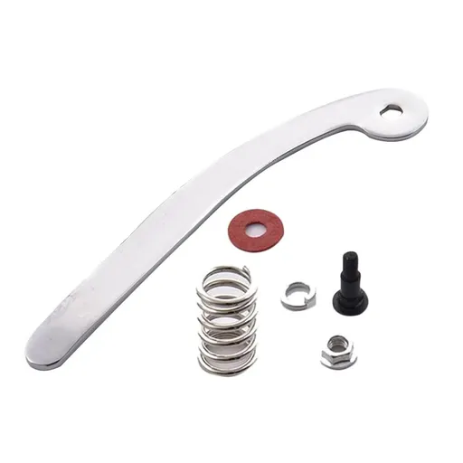Replacement Guitar Tailpiece Compatible for (Silver, Random Color Accessories)