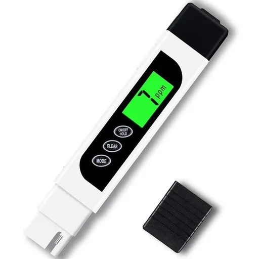 3 in 1 Temperature Meter, Accurate & Reliable Meter, Digital Water Testing kits for Drinking Water Quality, Tap, Well