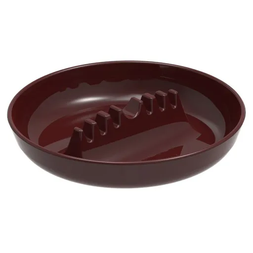 5pc Ash Tray, Black Assorted Colors - For Indoor/Outdoor, Patio, Restaurant Style By Plastic Melamine Tabletop Ashtrays,