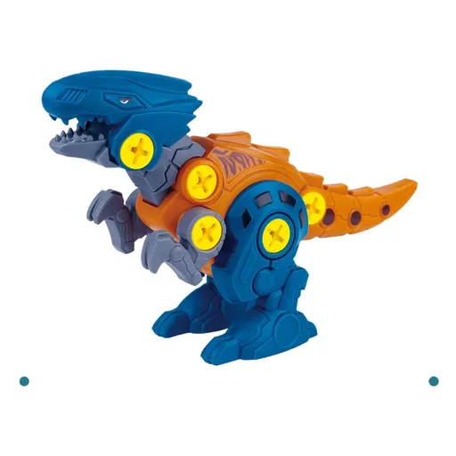 Dinosaur Building Blocks Educational Toy Triceratops color boxed