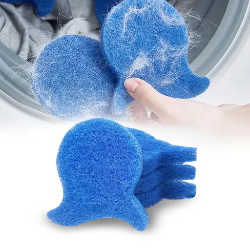 Reusable Hair and Lint Catcher, Pet Hair Remover Balls for Washing Machine Reusable Hair Catcher for Dogs and Cats (4PCS)
