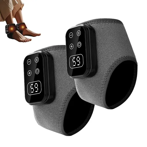 A pair Massager, Wireless Portable Foot Massager Method Foot Revive Massager, Ideal for Home, Office, and Travel